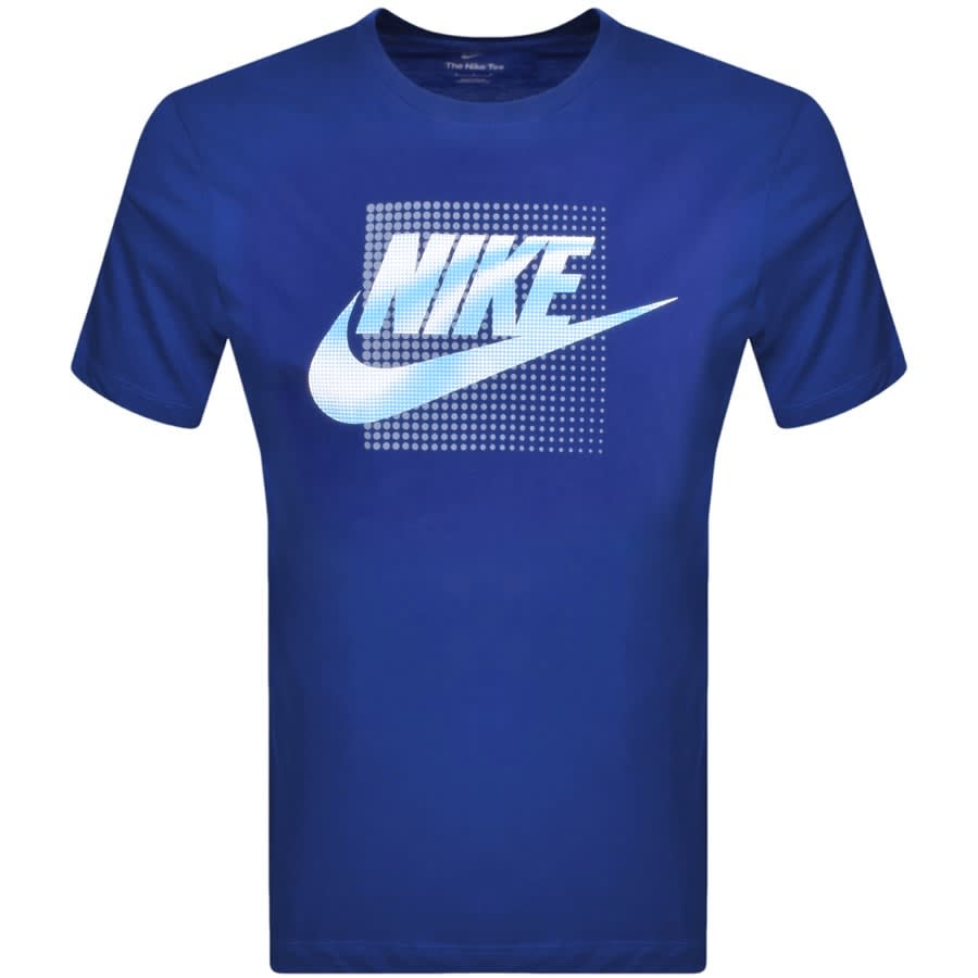Nike Futura T Shirt Blue | Mainline Menswear
