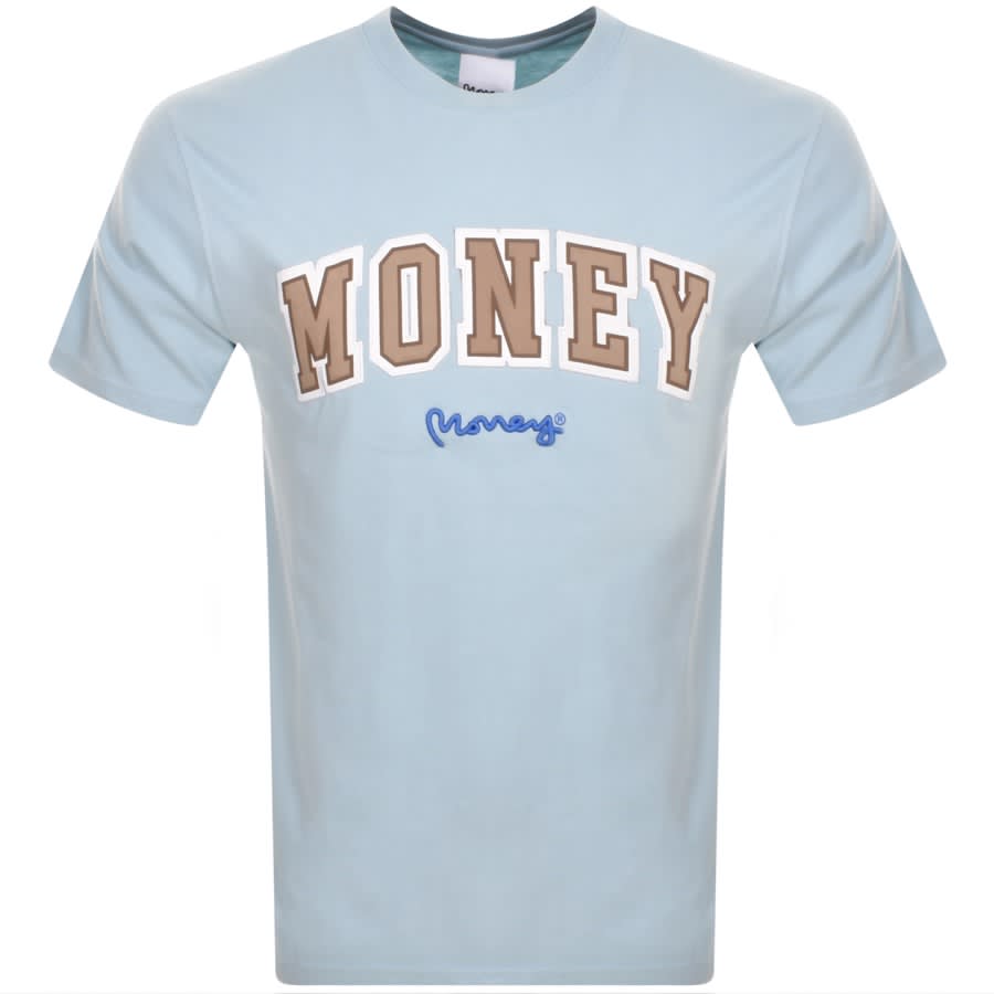Main Product Image for Money College Logo T Shirt Blue
