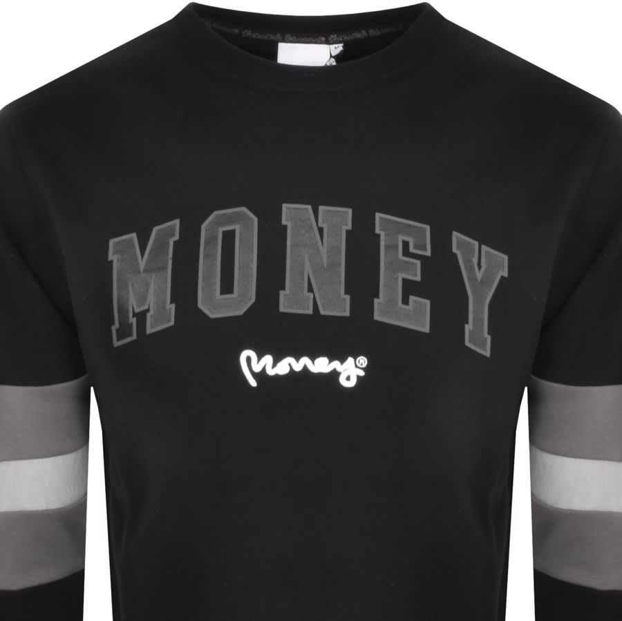 Alternative Image for ProductMoney State Stripe Sweatshirt Black2