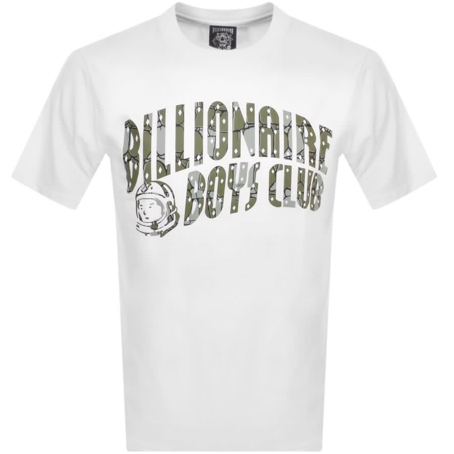 Billionaire Boys Club Camo Arch T Shirt White | Mainline Menswear