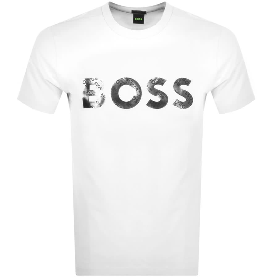 græsplæne korruption Lav BOSS Tee 3 Short Sleeve T Shirt White | Mainline Menswear United States