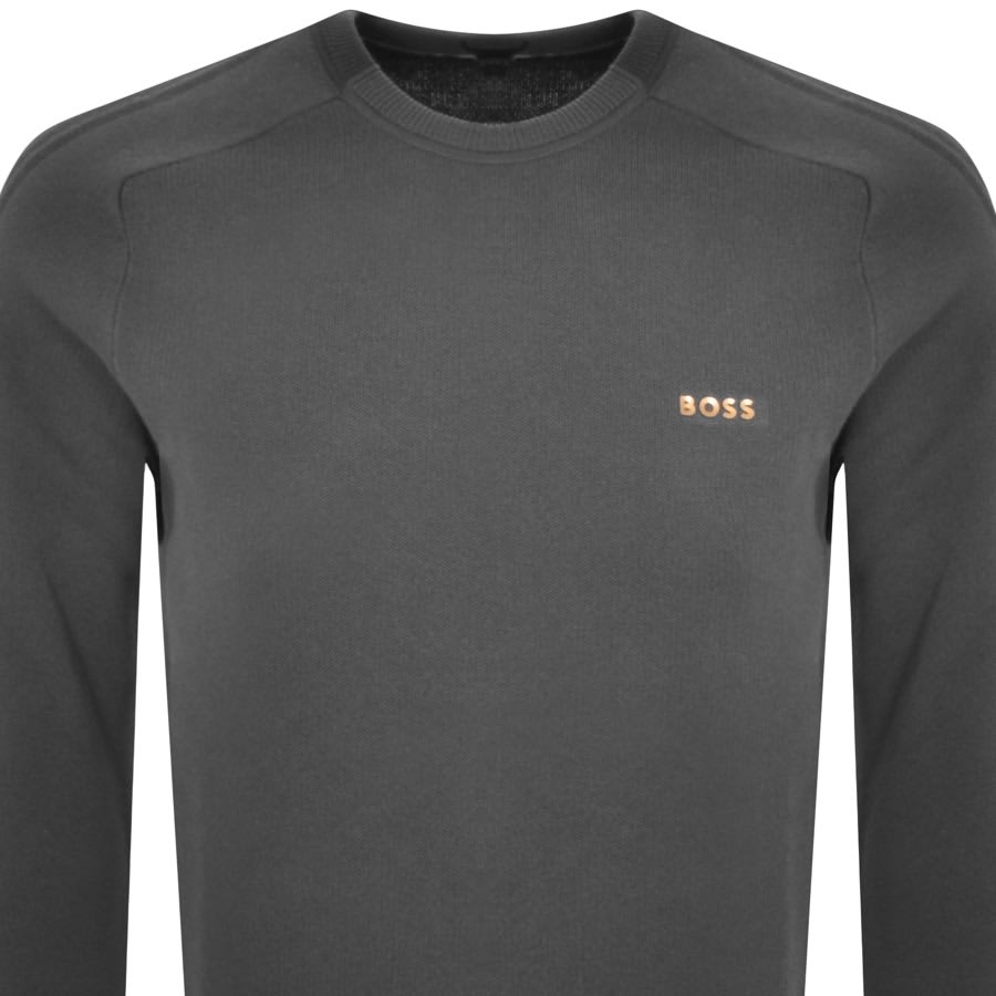 Boss best sale jumper grey