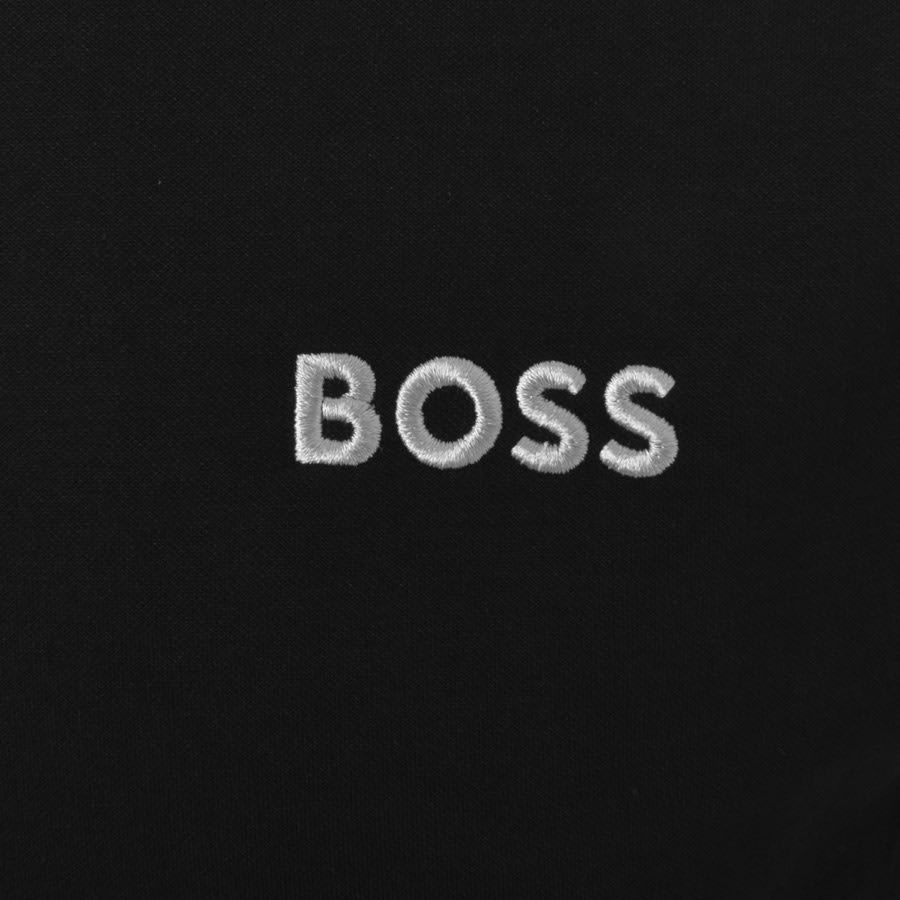 Boss bodywear lounge new arrivals full zip sweatshirt black