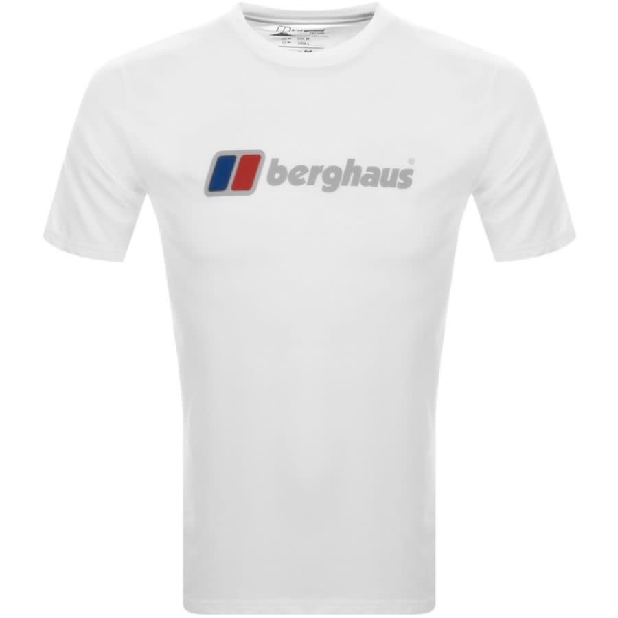 Berghaus Logo T Shirt White | Mainline Menswear