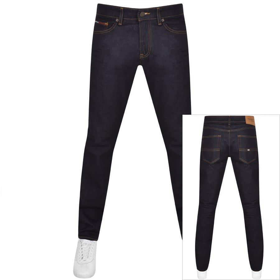Tommy Jeans Original Slim Scanton Jeans Navy | Mainline Menswear