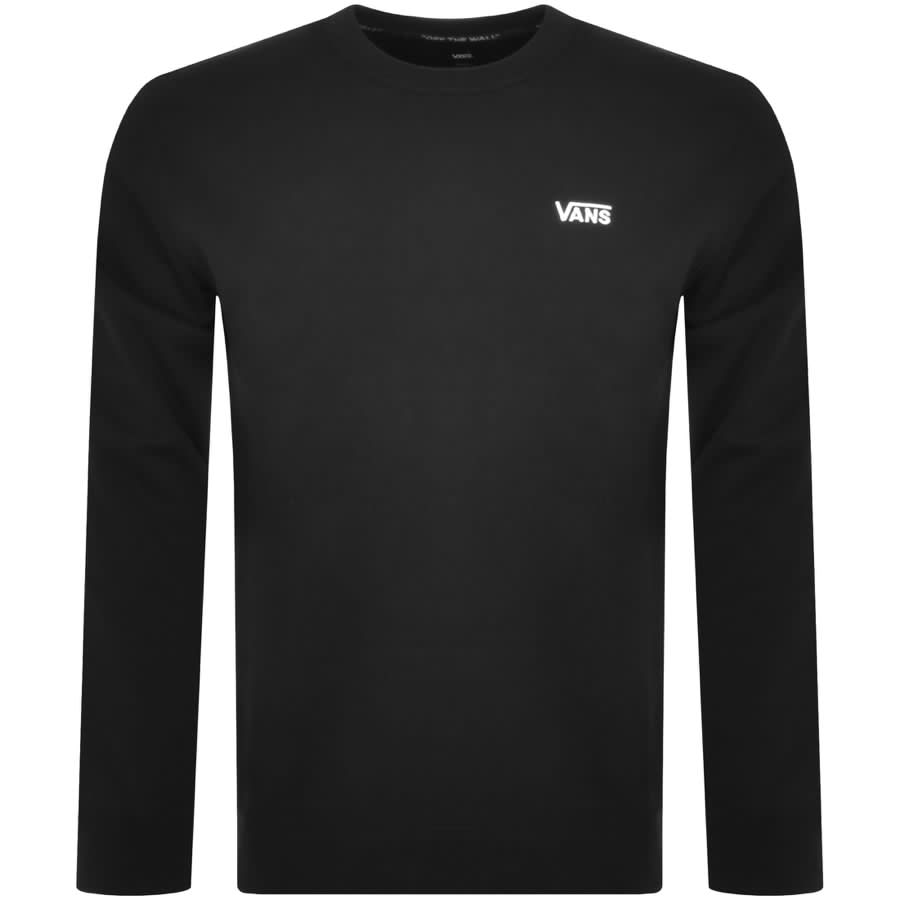Wonderbaarlijk Gemakkelijk uitvegen Vans Core Basic Crew Neck Sweatshirt Black | Mainline Menswear United States