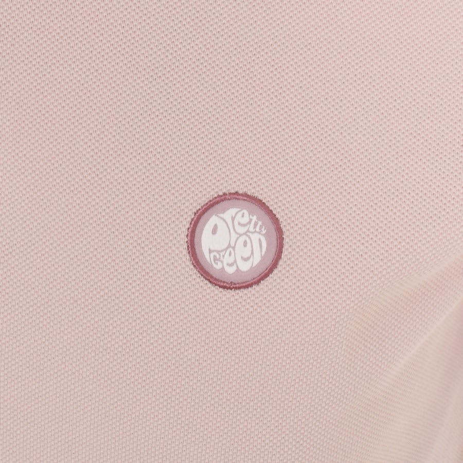 Alternative Image for ProductPretty Green Barton Polo T Shirt Pink3