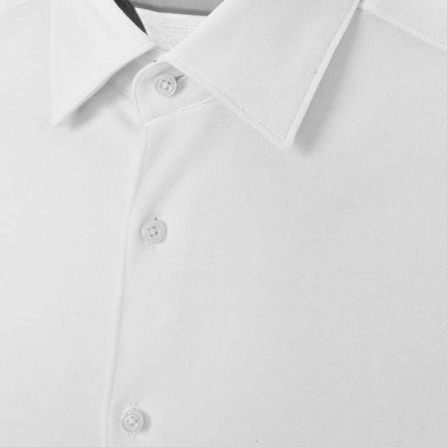 BOSS C Hal Kent Long Sleeved Shirt White