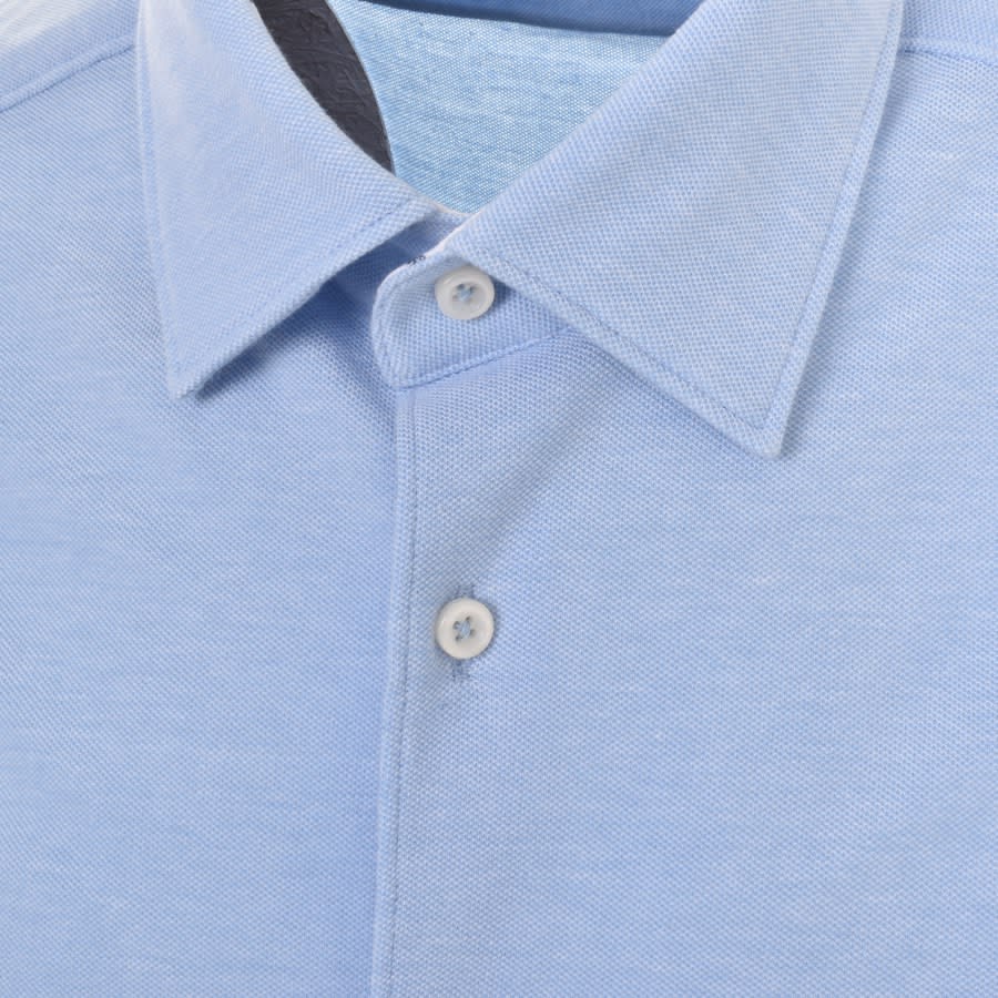 Alternative Image for ProductBOSS C Hal Kent Long Sleeved Shirt Blue3