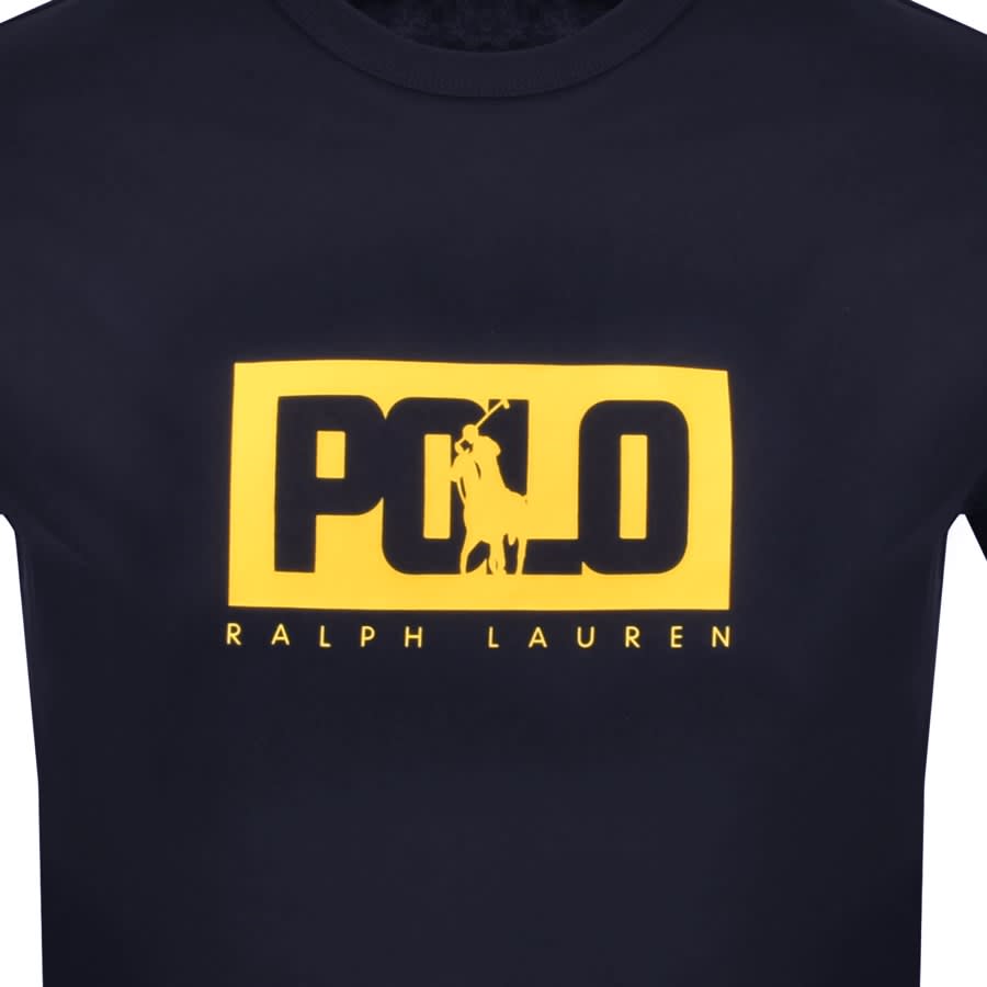 Ralph Lauren Logo T Shirt Navy | Mainline Menswear United States