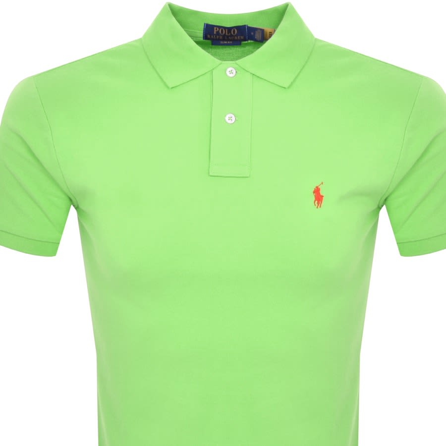 Lime green ralph lauren polo shirt cheap