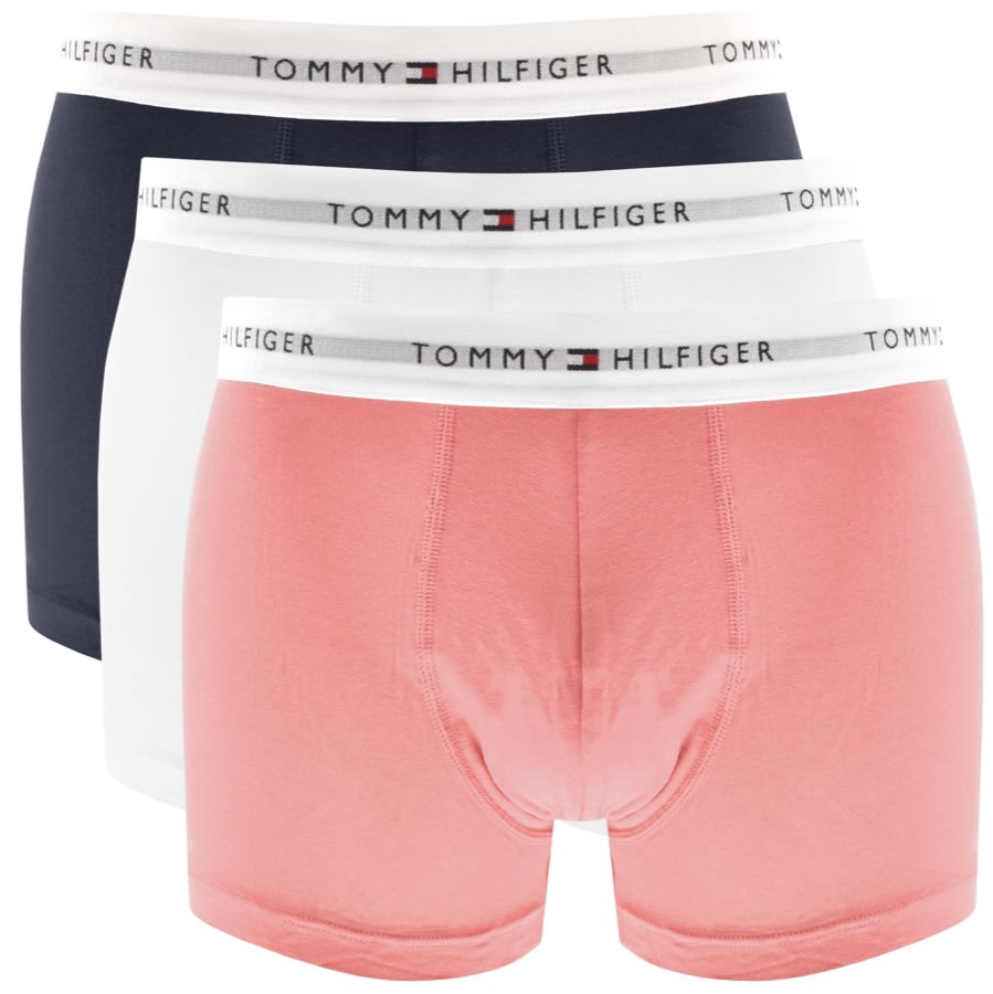 Hilfiger Underwear Three Trunks Navy Mainline Menswear Denmark