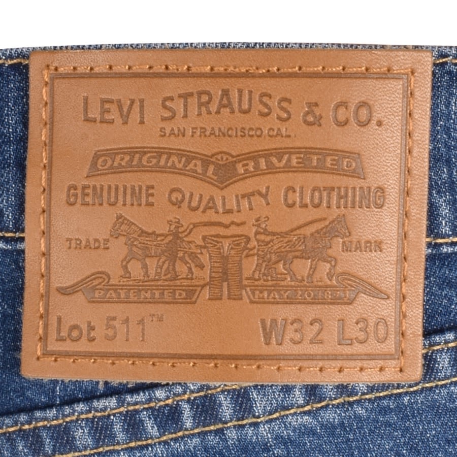 Alternative Image for ProductLevis 511 Slim Fit Jeans Mid Wash Blue3