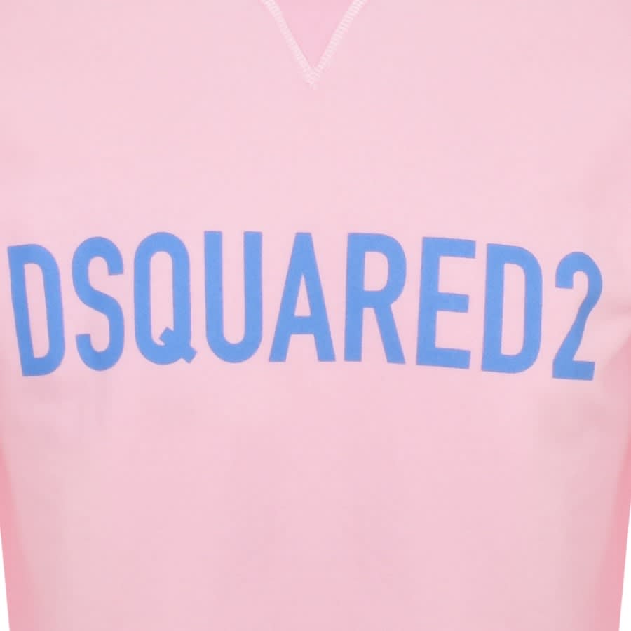 Dsquared2 pink sweatshirt shop