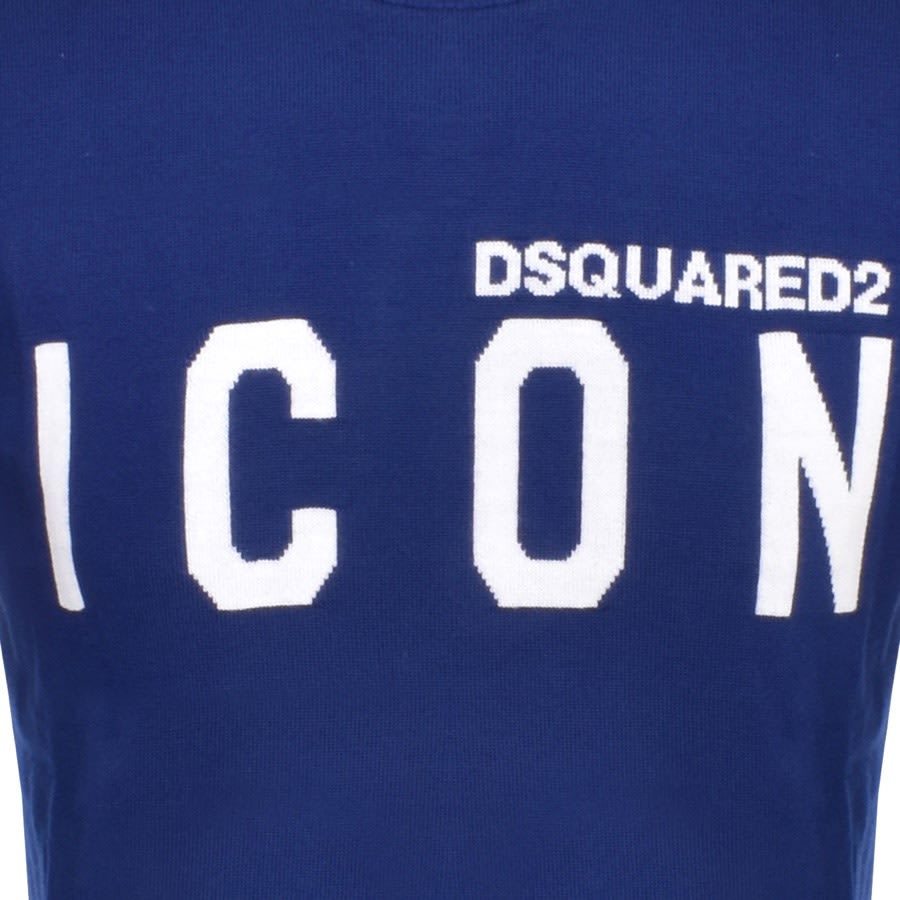 Blue dsquared sales jumper