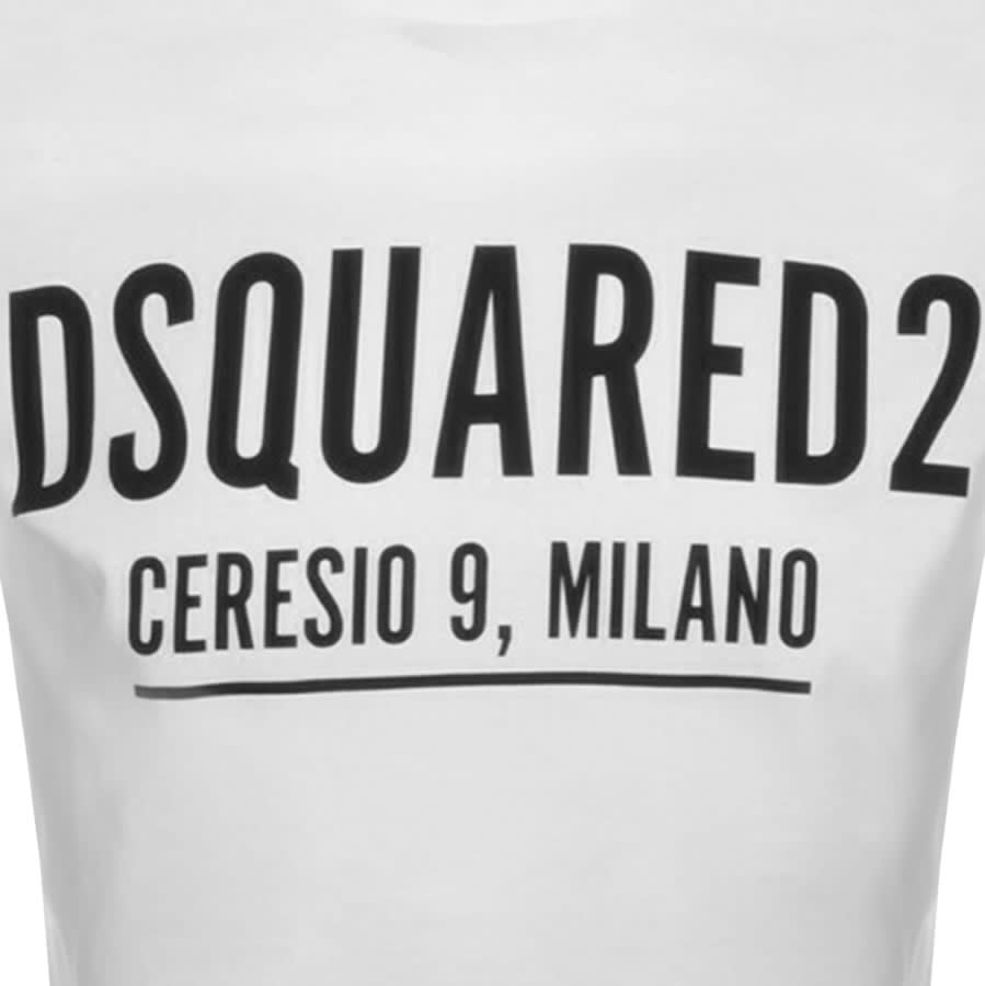 DSQUARED2 Ceresio 9 T Shirt White Mainline Menswear Ireland