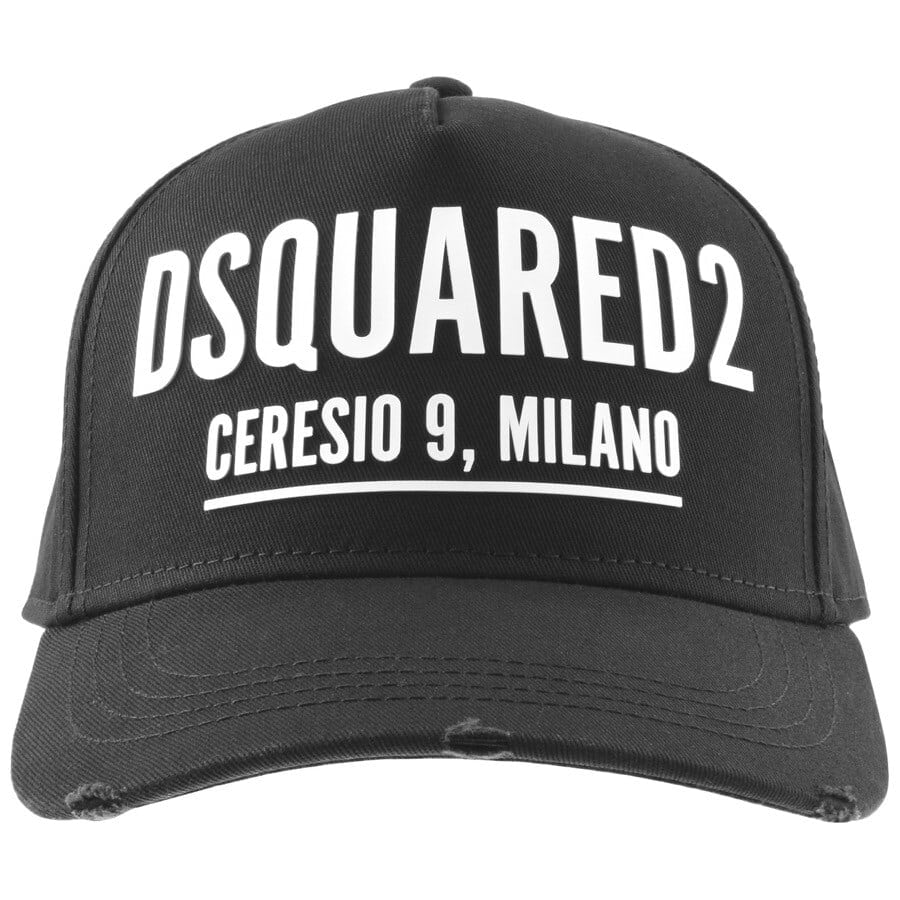 DSQUARED2 Milano Logo Baseball Cap Black