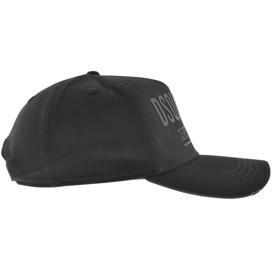 Alternative Image for ProductDSQUARED2 Milano Logo Baseball Cap Black2