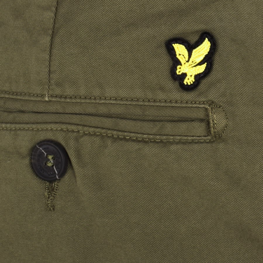 Alternative Image for ProductLyle And Scott Vintage Anfield Chino Shorts Green3