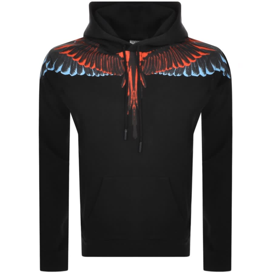 Marcelo Burlon Icon Wings Hoodie Black | Mainline Menswear United