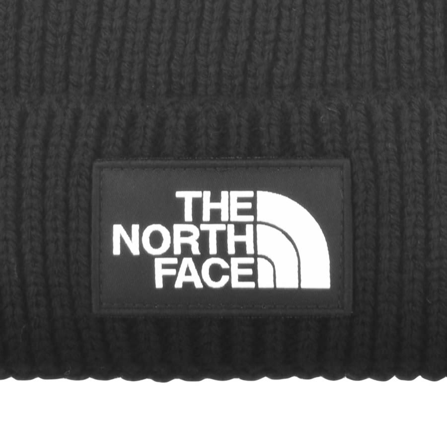 The North Face Logo Box Pom Beanie