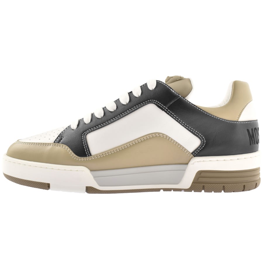Moschino Kevin 40 Trainers White | Mainline Menswear