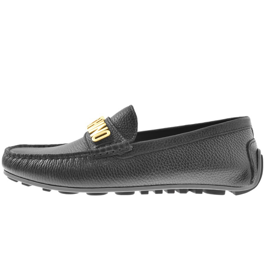Moschino Driver Shoe Black Mainline Menswear Sweden