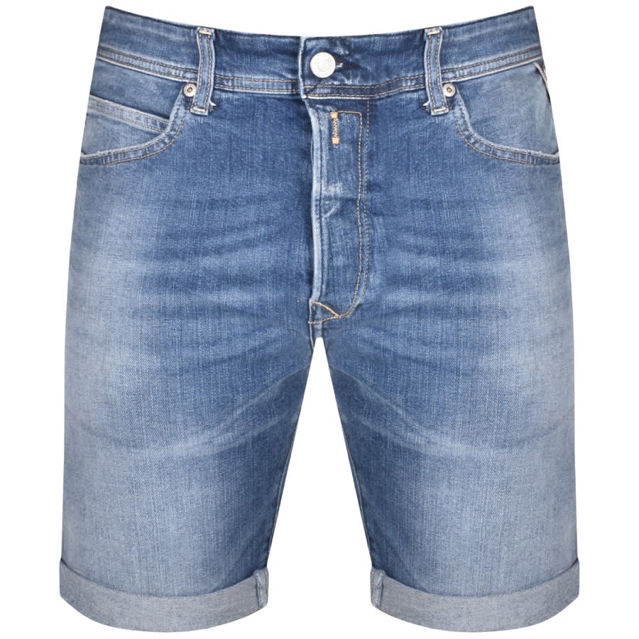 Replay RBJ 901 Shorts Blue | Mainline Menswear United States