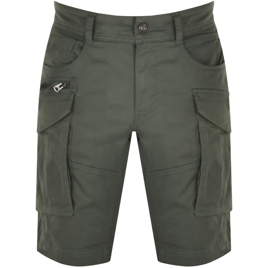 Replay Joe Cargo Shorts Green | Mainline Menswear