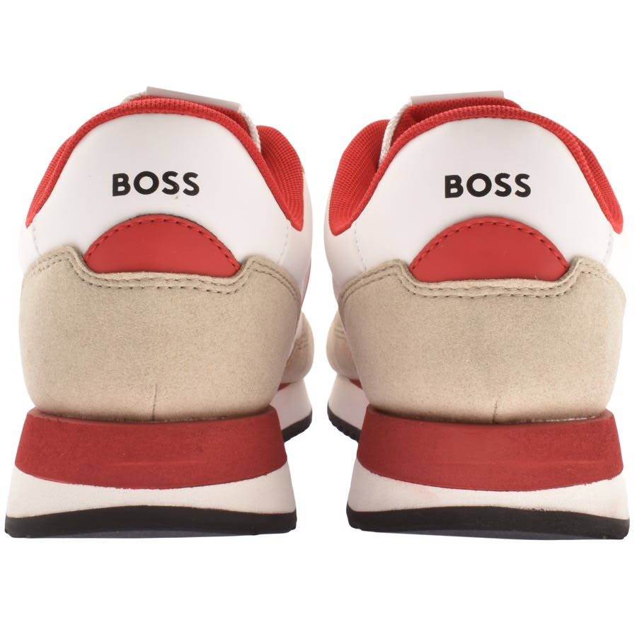 BOSS Kai Runn Trainers Beige Mainline Menswear Canada