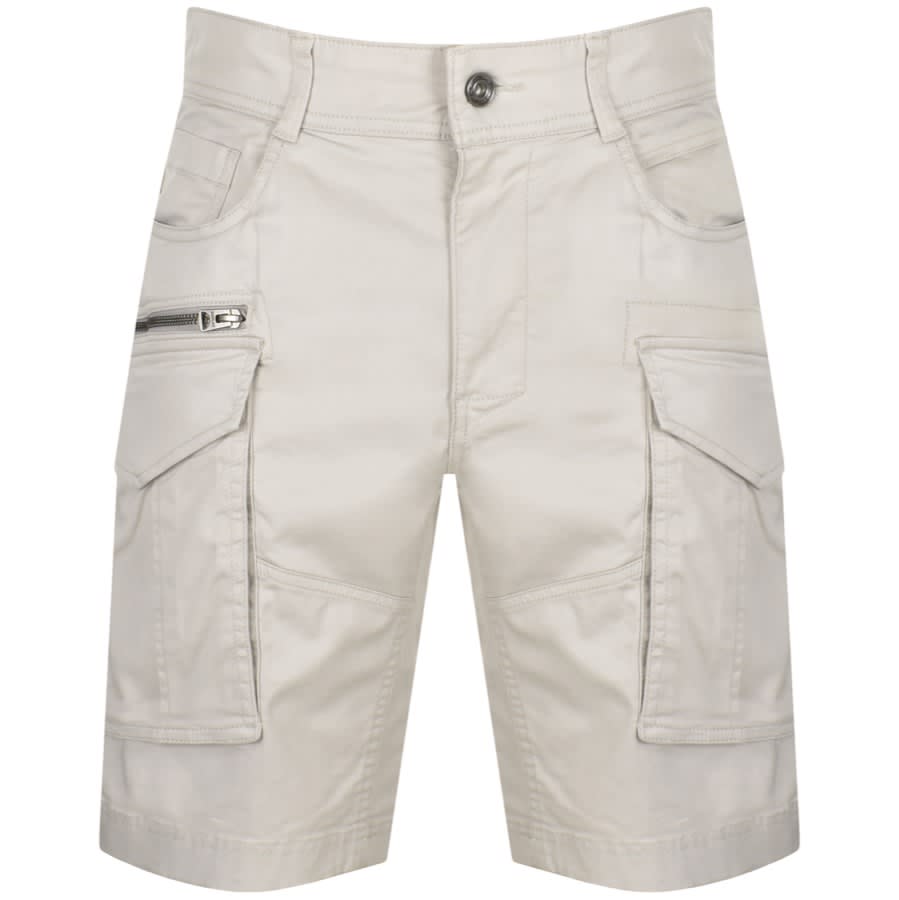Replay Joe Cargo Shorts Grey | Mainline Menswear