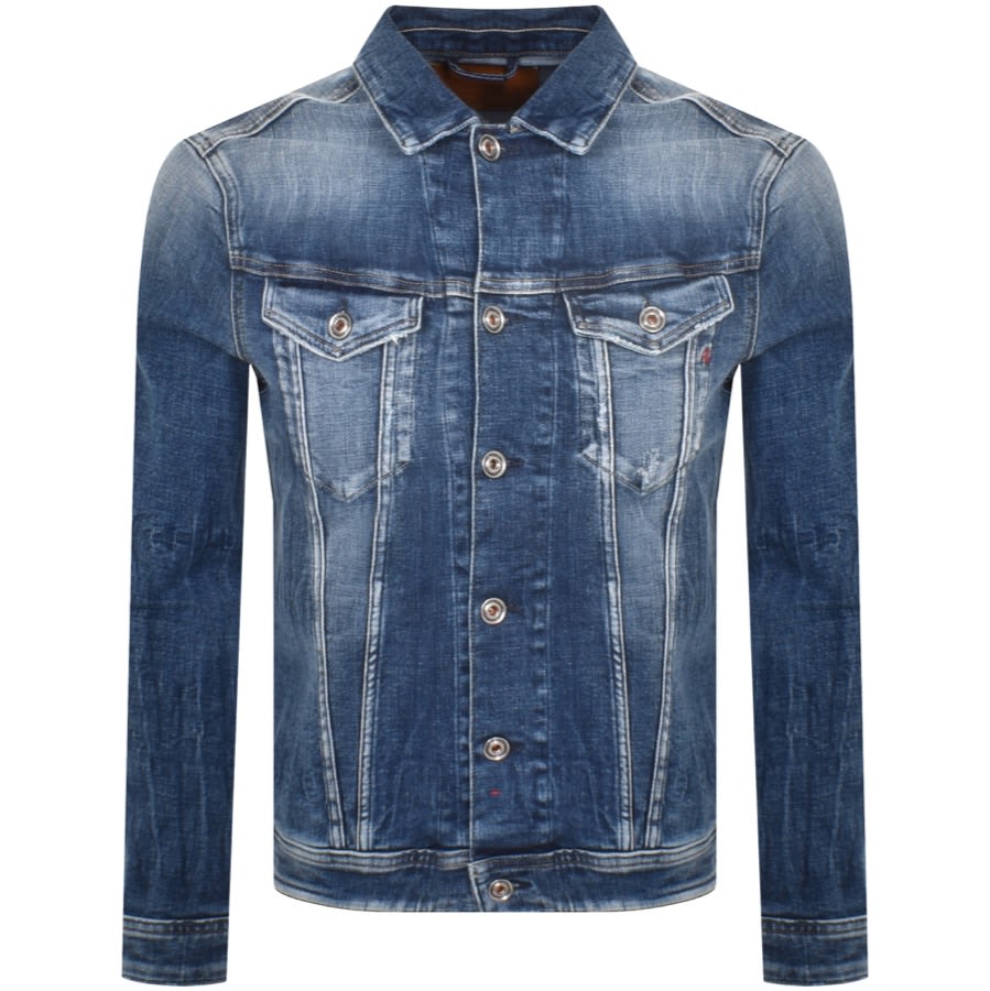 Replay Denim Jacket Blue | Mainline Menswear