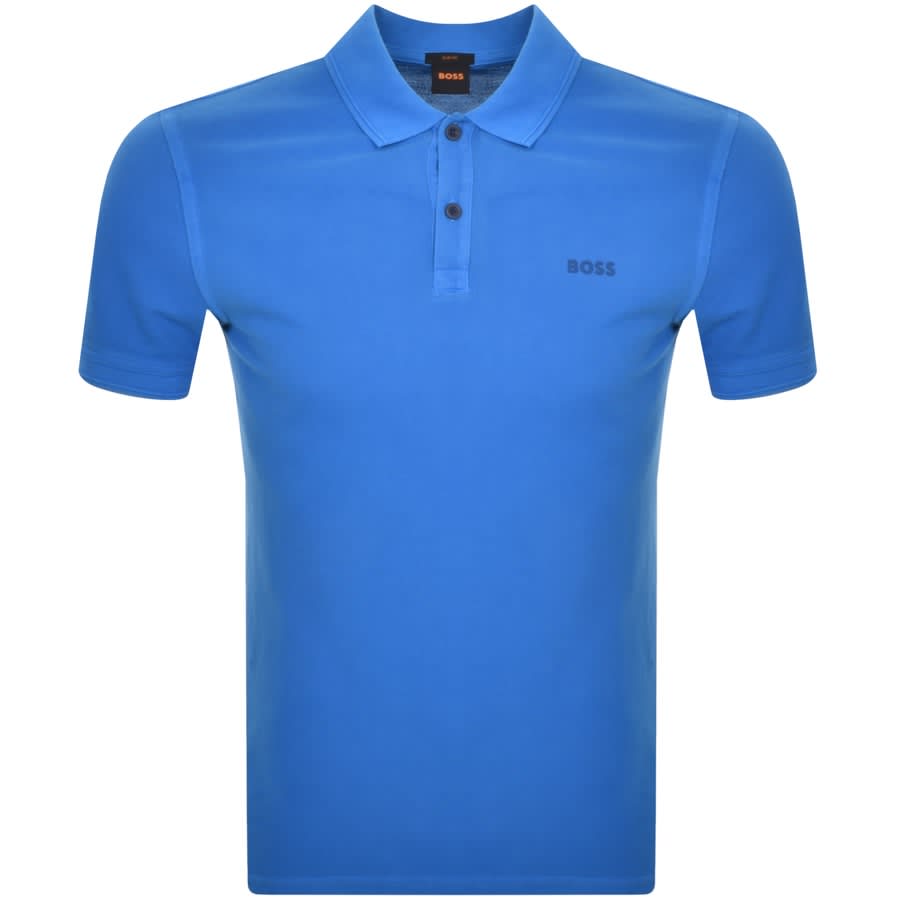 mest udskiftelig klart BOSS Prime Polo T Shirt Blue | Mainline Menswear United States