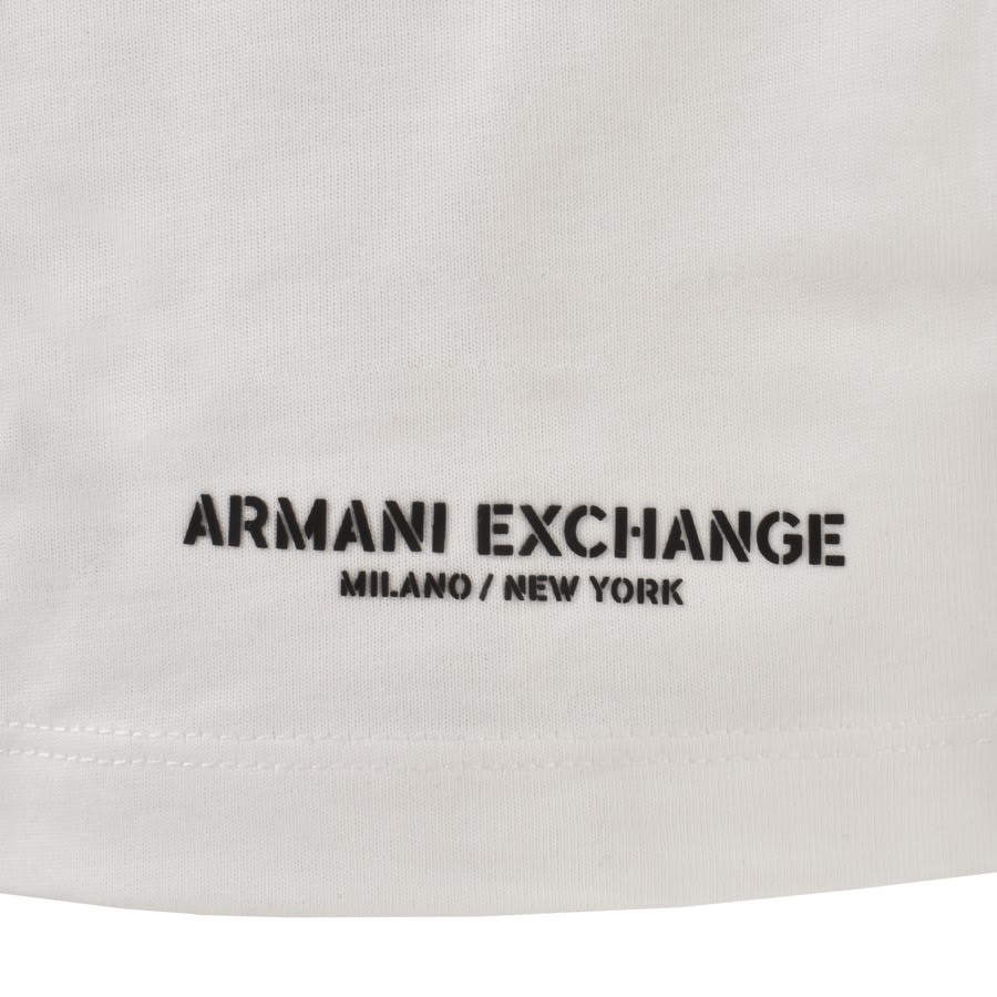 Armani exchange label hot sale