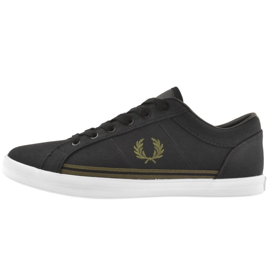Fred Perry Baseline Trainers Black | Mainline Menswear