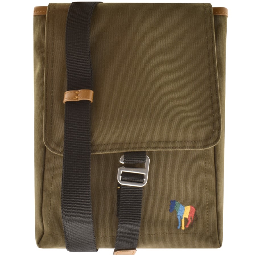 Paul Smith Striped Cotton Messenger Bag - Multicolour