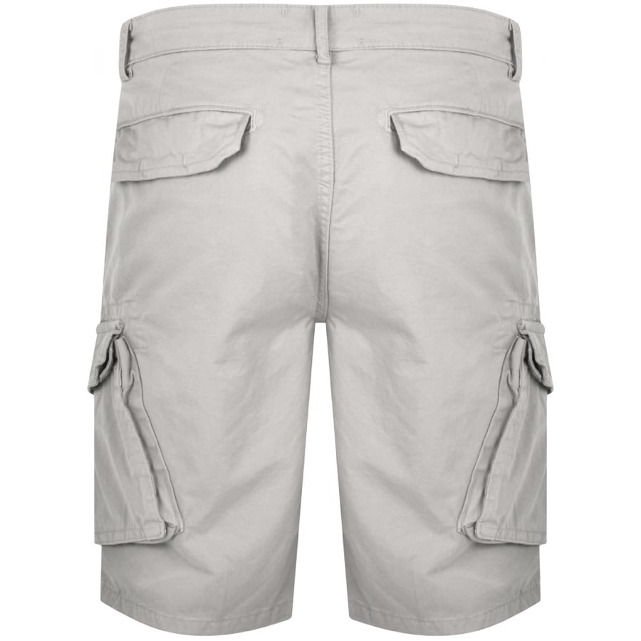 Grey outlet cargo shorts