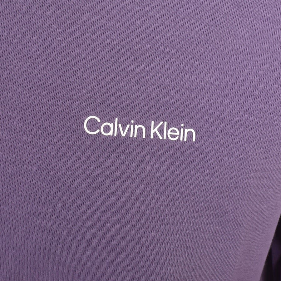 Calvin klein purple sweatshirt on sale