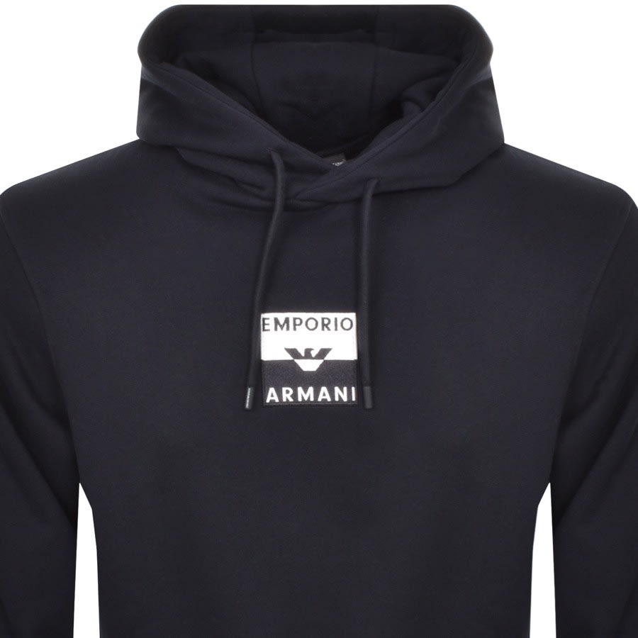 Navy outlet armani hoodie