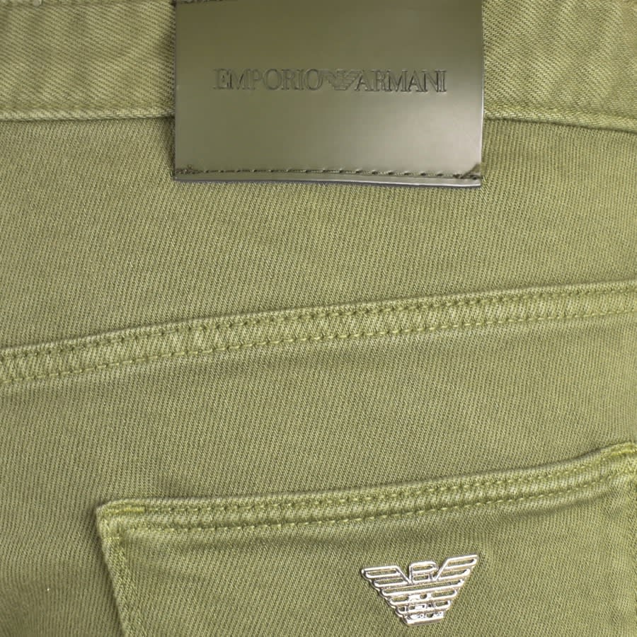 Emporio Armani J06 Slim Jeans Green Mainline Menswear Australia