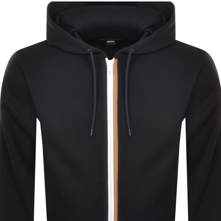 Hugo boss best sale zip hoodie gold
