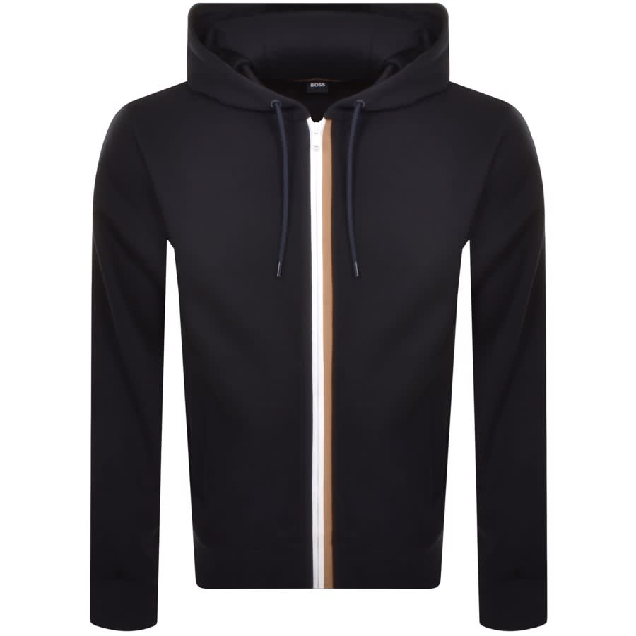 Boss navy hoodie top