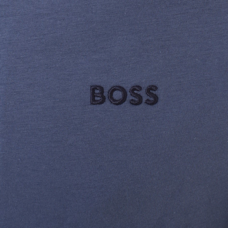 BOSS Lounge Full Zip Sweatshirt Blue | Mainline Menswear