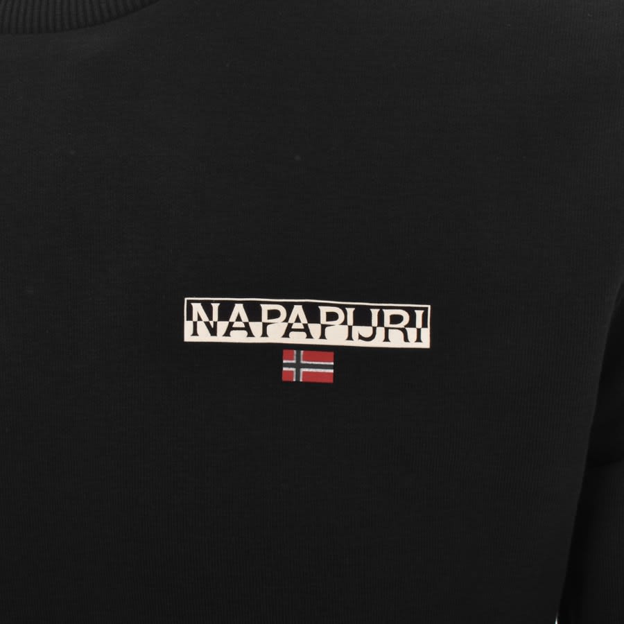Napapijri B Ice Sweatshirt Black Mainline Menswear Canada