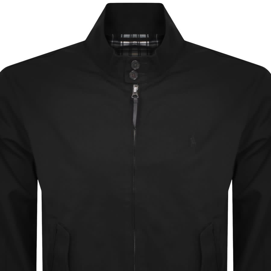 Ralph lauren black harrington top jacket