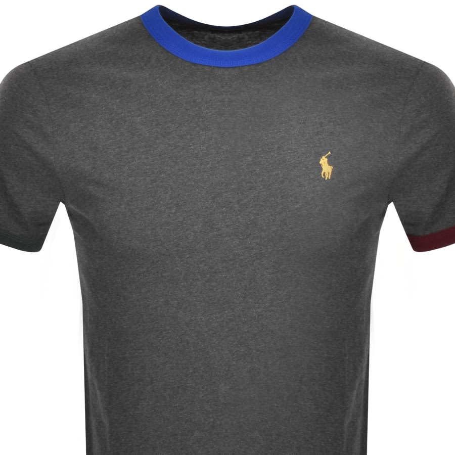 Ralph Lauren Custom Slim Fit T Shirt Grey Mainline Menswear