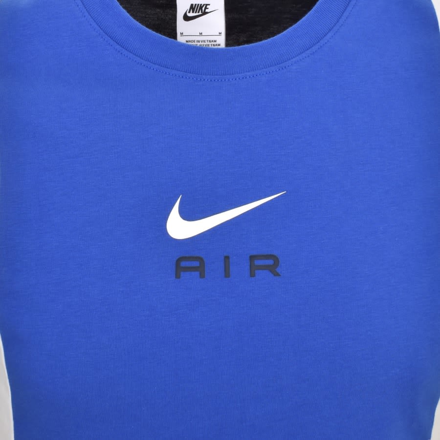 Nike air sales t shirt blue