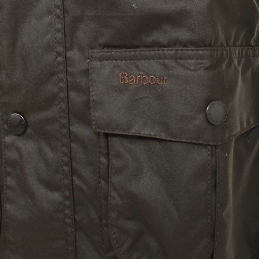 Barbour Corbridge Wax Jacket Green | Mainline Menswear
