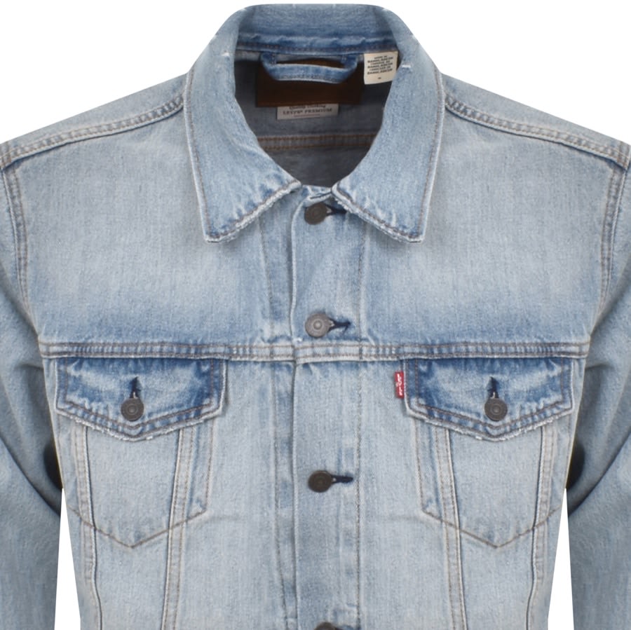 Levis Light Wash Trucker Denim Jacket Blue Mainline Menswear