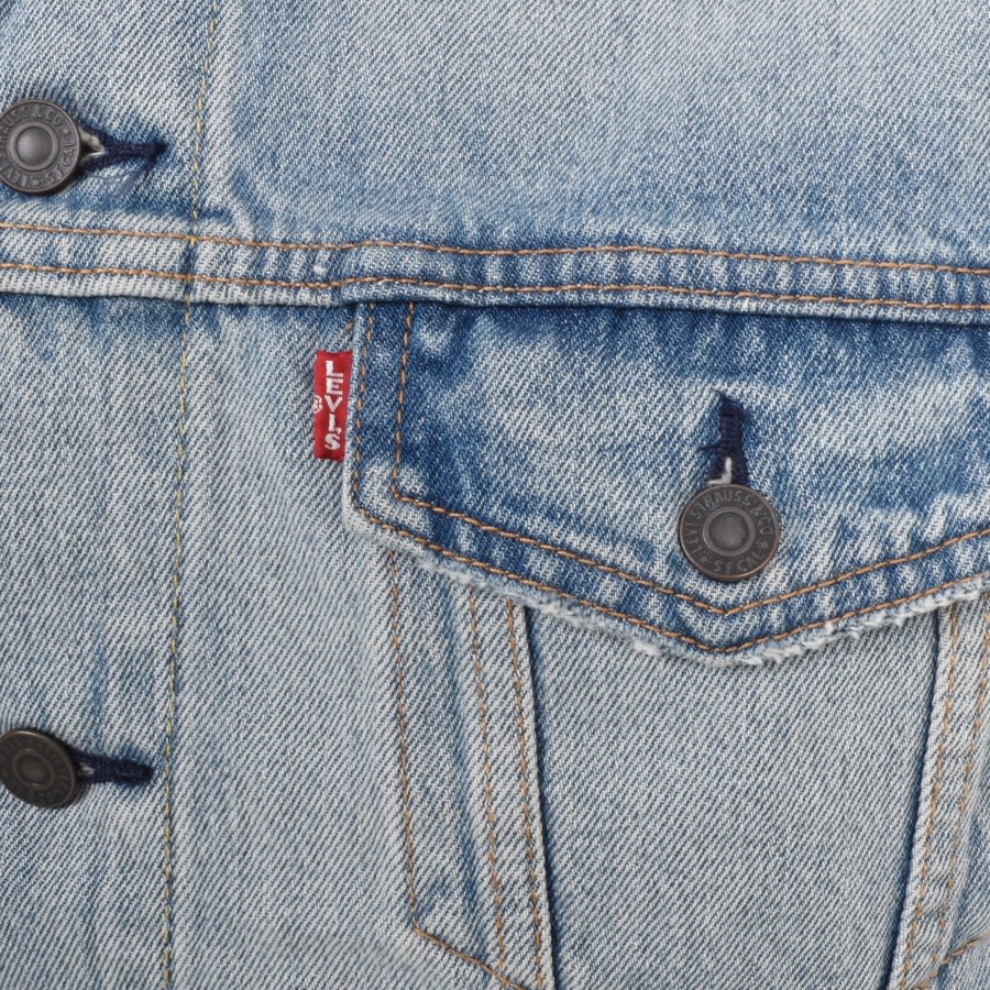Levis Light Wash Trucker Denim Jacket Blue Mainline Menswear